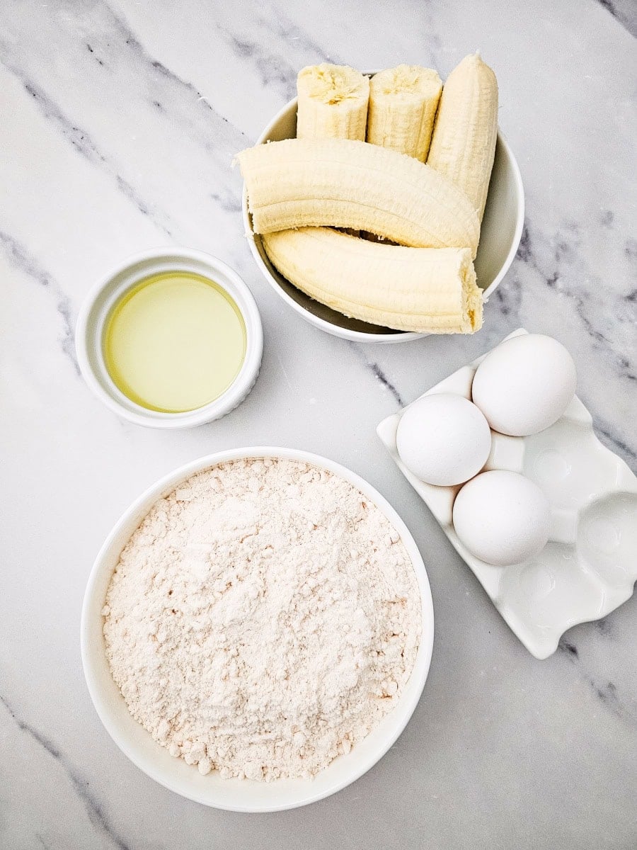 Banana Bread Ingredients
