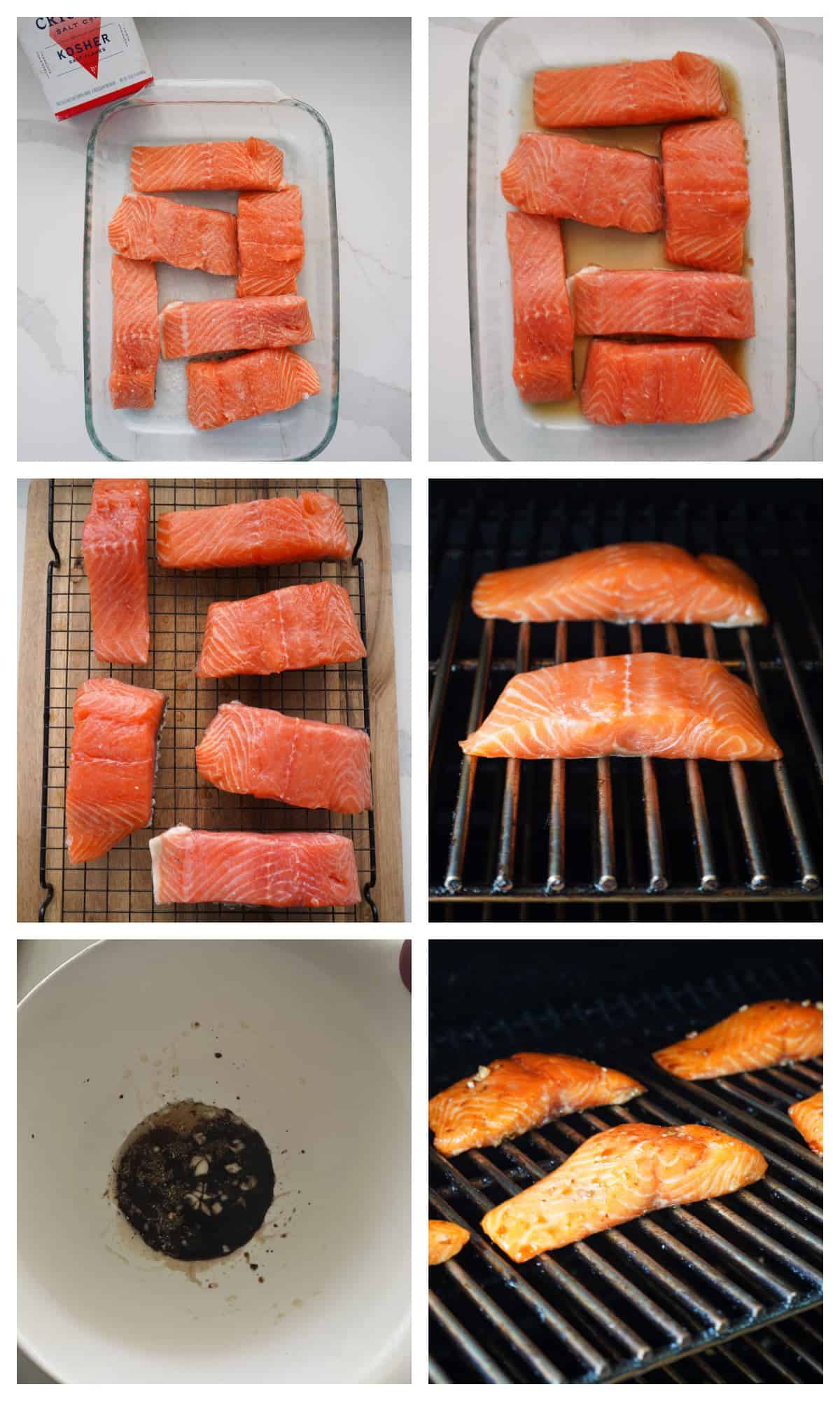 how to make smoked salmon with hot honey glaze