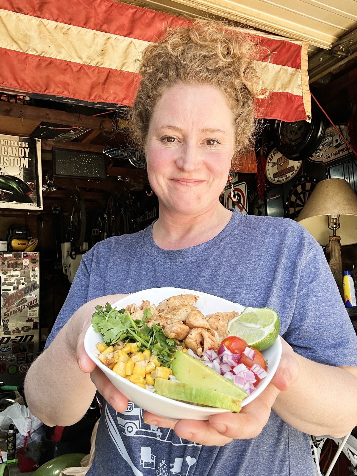 stef w chicken bowls