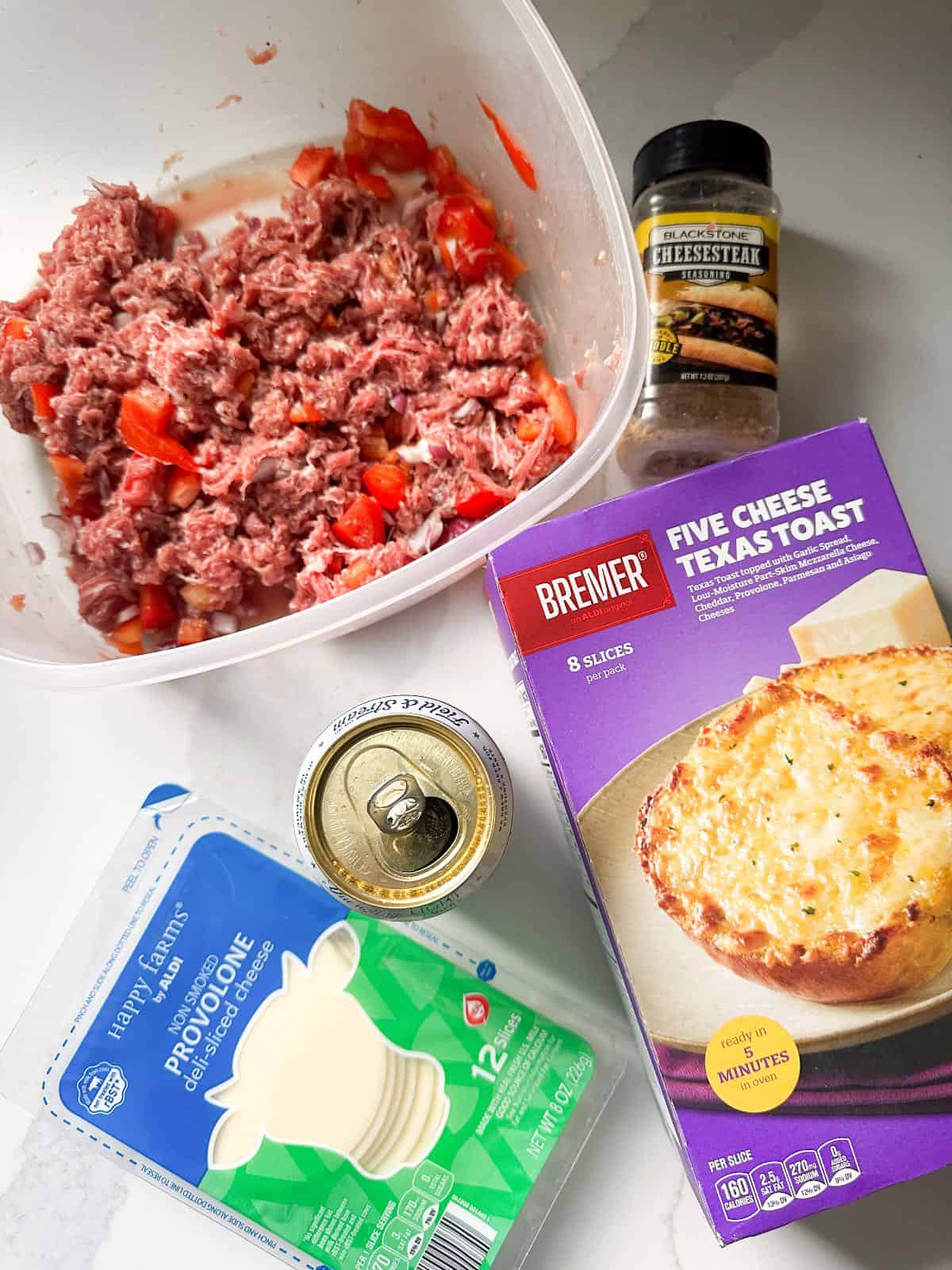 blackstone philly texas toast ingredients