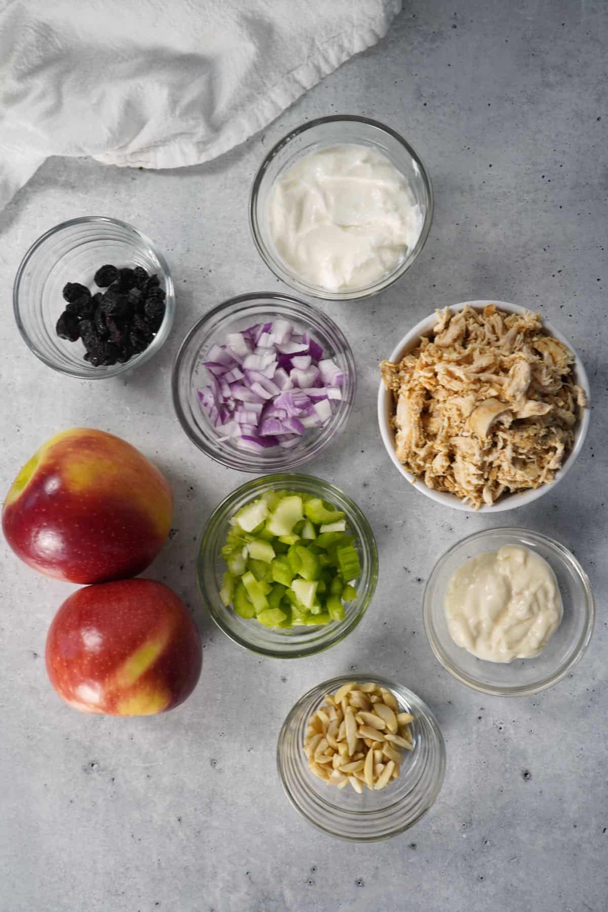 apple slice chicken salad ingredients