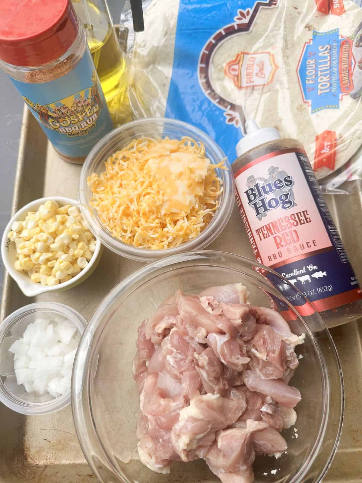 quesadilla ingredientes