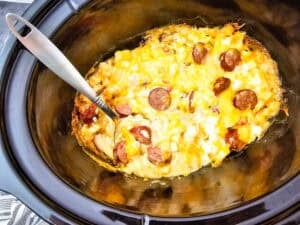 Slow Cooker Sausage and Potatoes