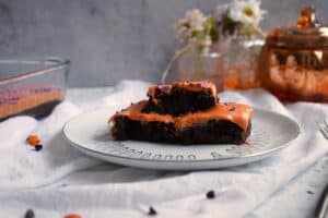 Shortcut Halloween Chocolate Brownies
