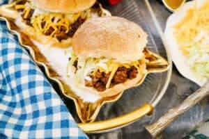 Easy Taco Sloppy Joes 