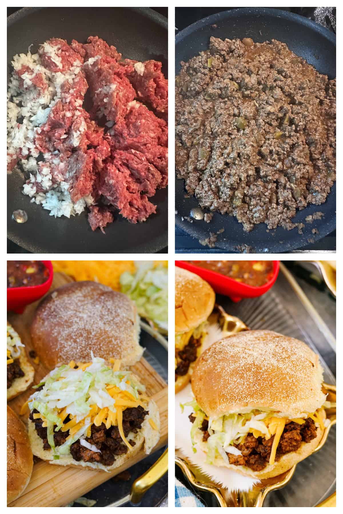 how to make sloppy Joe sliders
