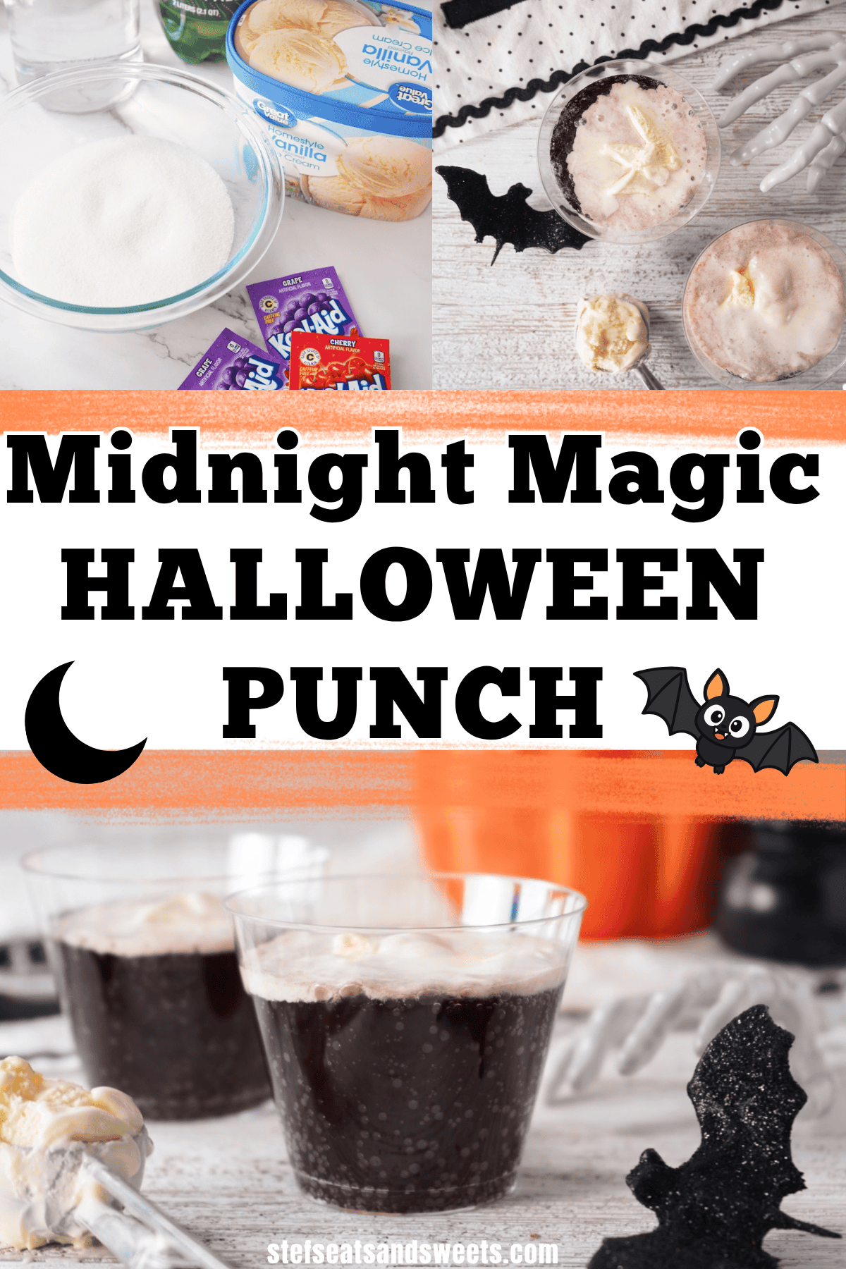 midnight magic Halloween Punch pin